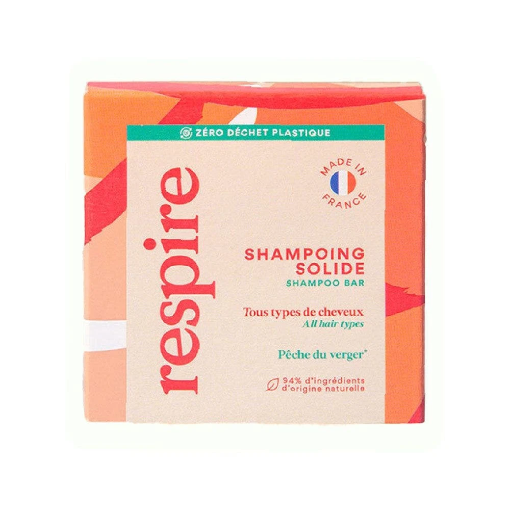 Pêche Du Verger Shampoo Solidea 75g Respire 1 Pêche Du Verger Shampoo Solidea 75g Respire