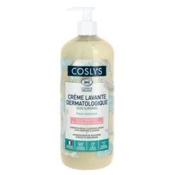 Crema Detergente Dermatologica Biologica 1L Profumo Di Mandorla Per Pelli Reattive A Tendenza Atopica Coslys