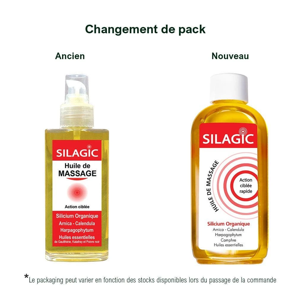 Olio Per Massaggi Action Ciblee 100ml Silagic 2 Olio Per Massaggi Action Ciblee 100ml Silagic - immagine 2