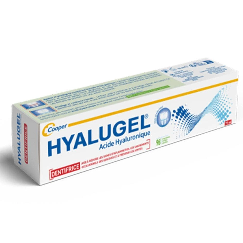 Dentifricio All'Acido Ialuronico 75ml Hyalugel Cooper♦Dentifricio All'Acido Ialuronico 75ml Hyalugel Cooper 1 Dentifricio All'Acido Ialuronico 75ml Hyalugel Cooper♦Dentifricio All'Acido Ialuronico 75ml Hyalugel Cooper