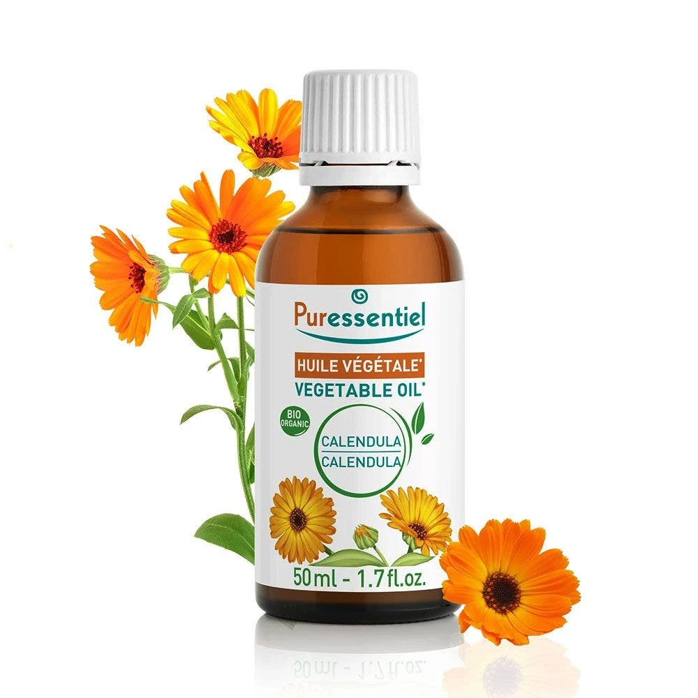 Calendula Bio 50ml Huiles Végétales Puressentiel 1 Calendula Bio 50ml Huiles Végétales Puressentiel