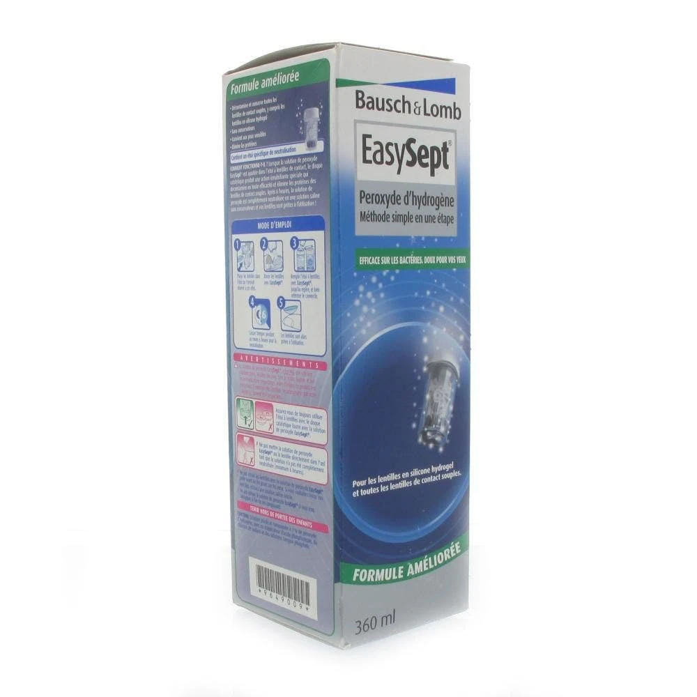 Bausch & Lomb Soluzione Per Lenti A Contatto Al Perossido Di Idrogeno 360 Ml Easysept Bausch&Lomb 1 Bausch & Lomb Soluzione Per Lenti A Contatto Al Perossido Di Idrogeno 360 Ml Easysept Bausch&Lomb