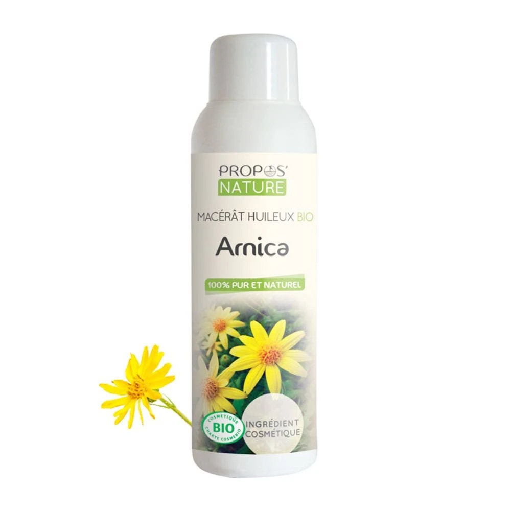 Olio Di Arnica Macerato Biologico 100ml Propos'Nature 1 Olio Di Arnica Macerato Biologico 100ml Propos'Nature