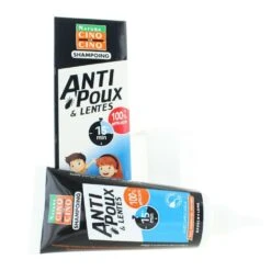 Shampoo Per Pidocchi E Unghie + Applicatore 100ml Cinq Sur Cinq