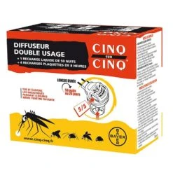 Diffusore Di Zanzare A Doppio Uso Cinq Sur Cinq