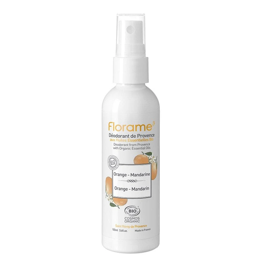 Deodorante Biologico Al Mandarino D'arancia 100ml Florame 1 Deodorante Biologico Al Mandarino D'arancia 100ml Florame