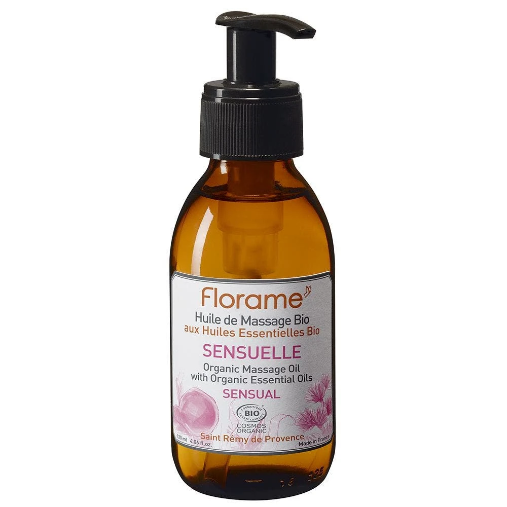 Olio Biologico Per Massaggi Sensuali 120 Ml Florame 1 Olio Biologico Per Massaggi Sensuali 120 Ml Florame