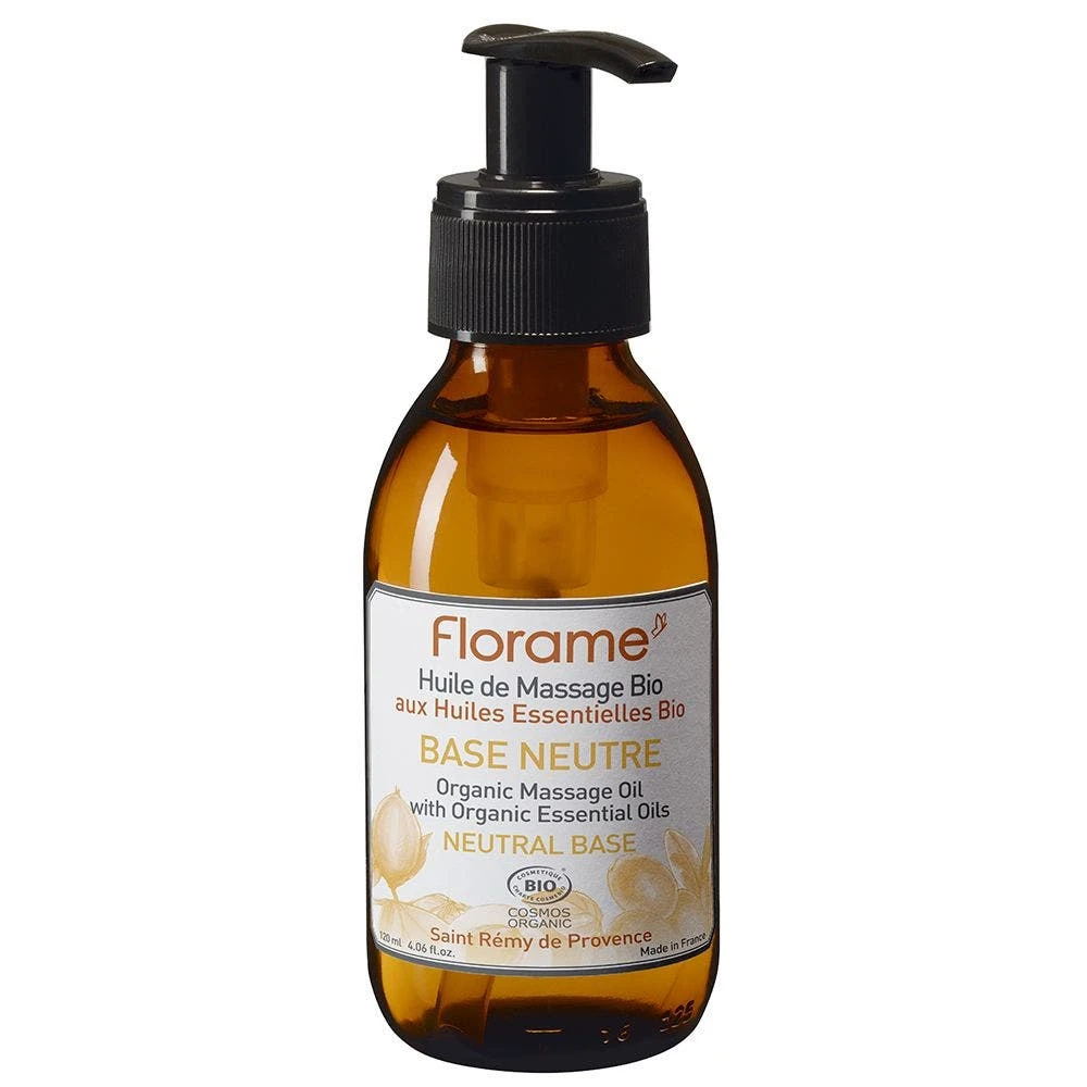 Olio Di Massaggio Base Neutre Bio 120 Ml Florame 1 Olio Di Massaggio Base Neutre Bio 120 Ml Florame