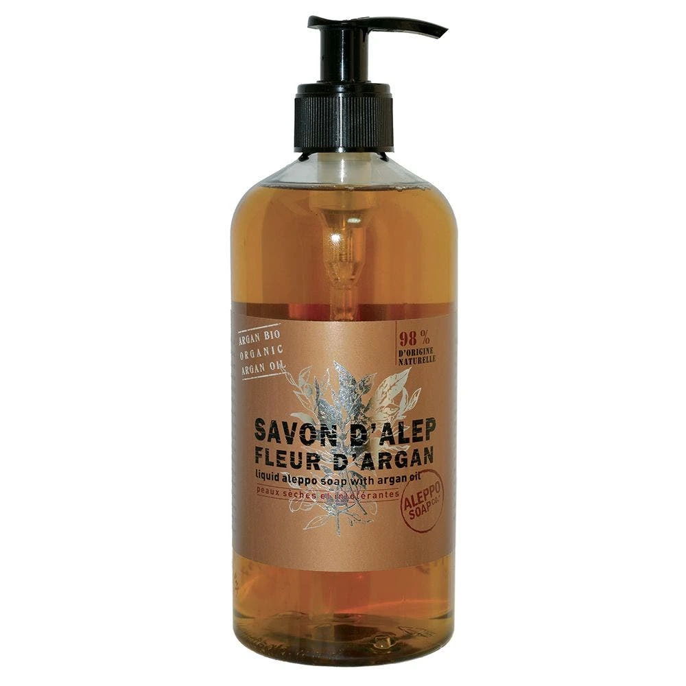 Sapone Liquido Di Aleppo Argan De L'atlas 500ml Tadé 1 Sapone Liquido Di Aleppo Argan De L'atlas 500ml Tadé