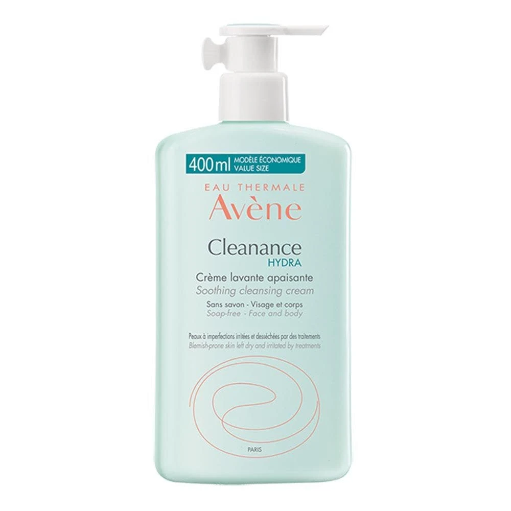 Crema Detergente Lenitiva Hydra 400ml Cleanance Avène 1 Crema Detergente Lenitiva Hydra 400ml Cleanance Avène