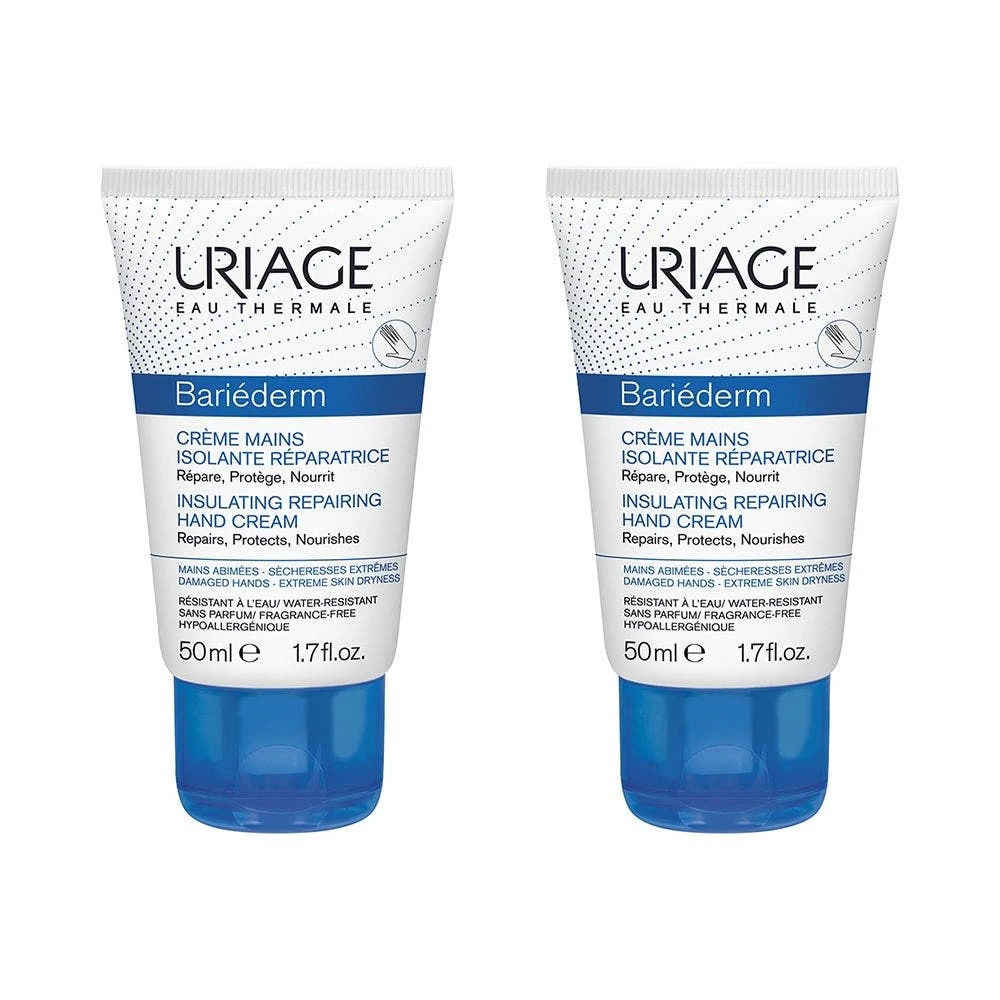 Crema Mani Isolante Riparatrice Bariederm Mani Danneggiate - 50ml Bariéderm-Cica Uriage 1 Crema Mani Isolante Riparatrice Bariederm Mani Danneggiate - 50ml Bariéderm-Cica Uriage