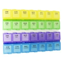 Dispenser Settimanale Per Pillole Di Grande Formato 216mmx157mm Estipharm