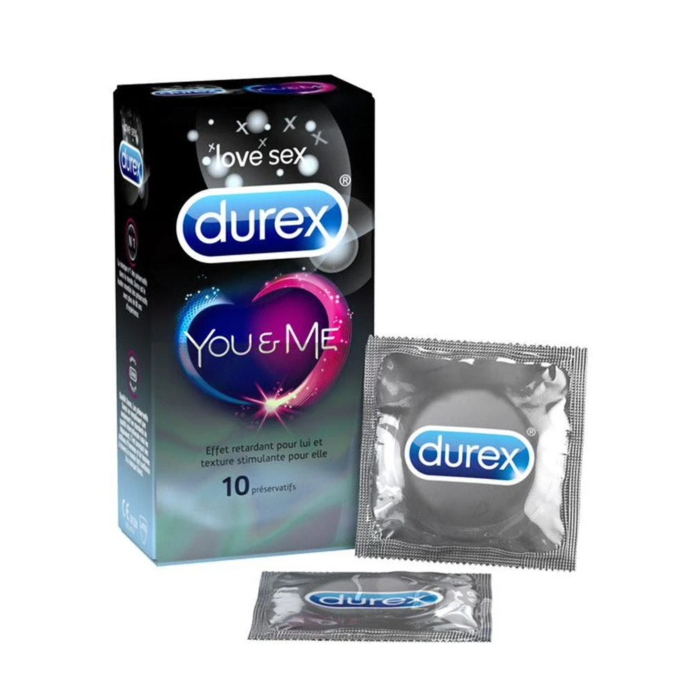 Preservativi Ritardanti X10 You&Me Durex 2 Preservativi Ritardanti X10 You&Me Durex - immagine 2