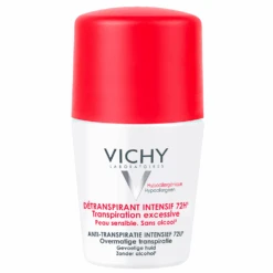 Antitraspirante Intensivo 72h Roll-on 50ml Déodorant Pelle Sensibile Vichy