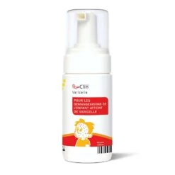 Flacone A Pompa Con Schiuma Lenitiva Varicella 100 Ml Poxclin
