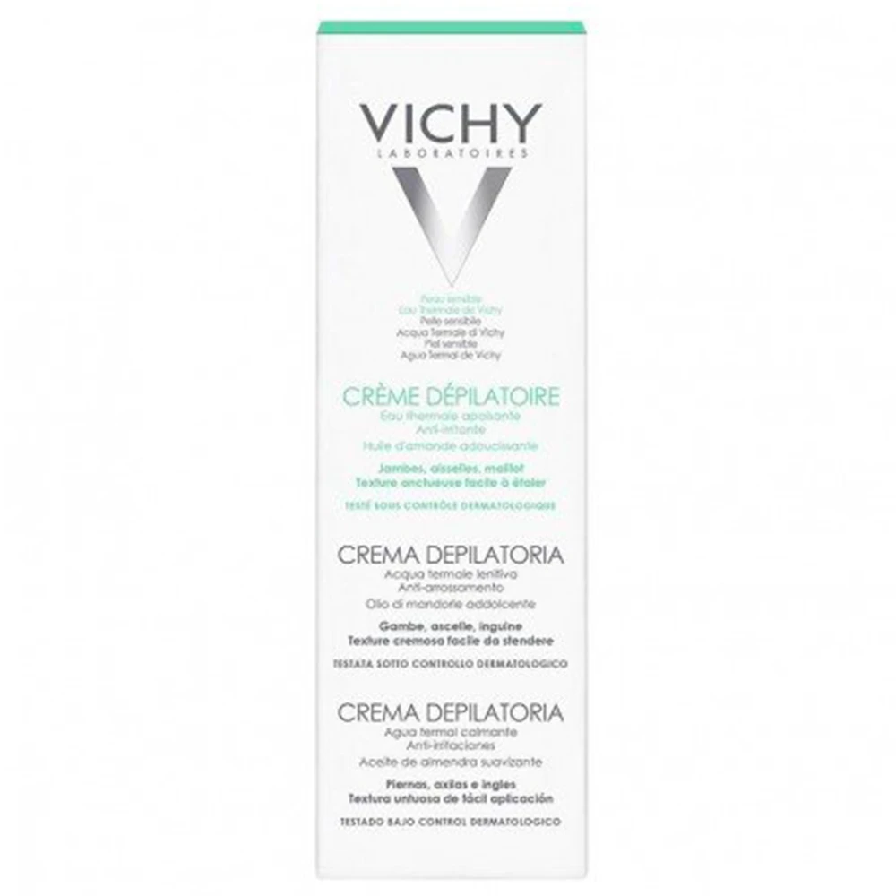 Dermo Crema Con Olio Di Mandorla 150 Ml Dépilatoire Pelle Sensibile Vichy 2 Dermo Crema Con Olio Di Mandorla 150 Ml Dépilatoire Pelle Sensibile Vichy - immagine 2