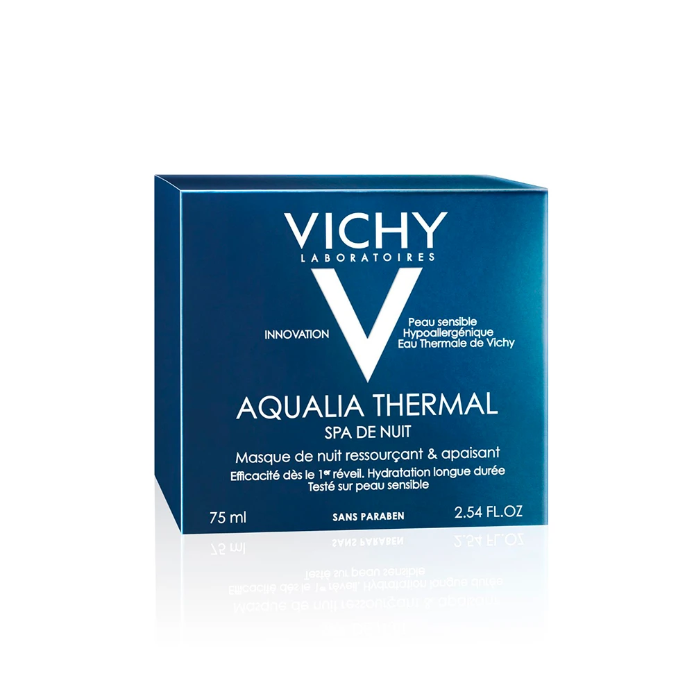 Crema Viso Notte Acqua Termale SPA E Acido Ialuronico 75ml Aqualia Vichy 2 Crema Viso Notte Acqua Termale SPA E Acido Ialuronico 75ml Aqualia Vichy - immagine 2