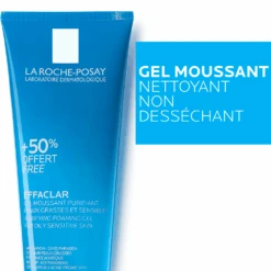 Gel Detergente Schiumogeno Pelle Grassa A Tendenza Acneica 300ml Effaclar Peaux Grasses Tendance Acneique La Roche-Posay -Corpo Vita Vendite 74917