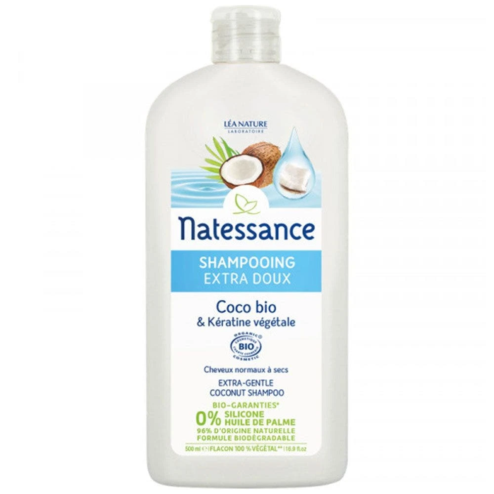 Shampoo Extra Delicato Cocco Bio E Cheratina Vegetale 500ml Coco Natessance 1 Shampoo Extra Delicato Cocco Bio E Cheratina Vegetale 500ml Coco Natessance