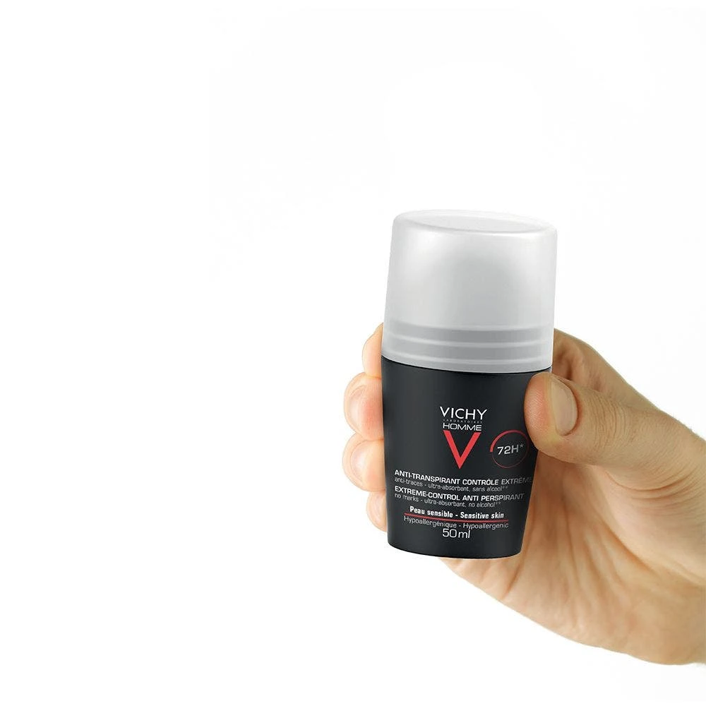 Deodorante Antitraspirante Efficacia 72h Controllo Estremo 2x50ml Déodorant Roll-on Vichy 2 Deodorante Antitraspirante Efficacia 72h Controllo Estremo 2x50ml Déodorant Roll-on Vichy - immagine 2