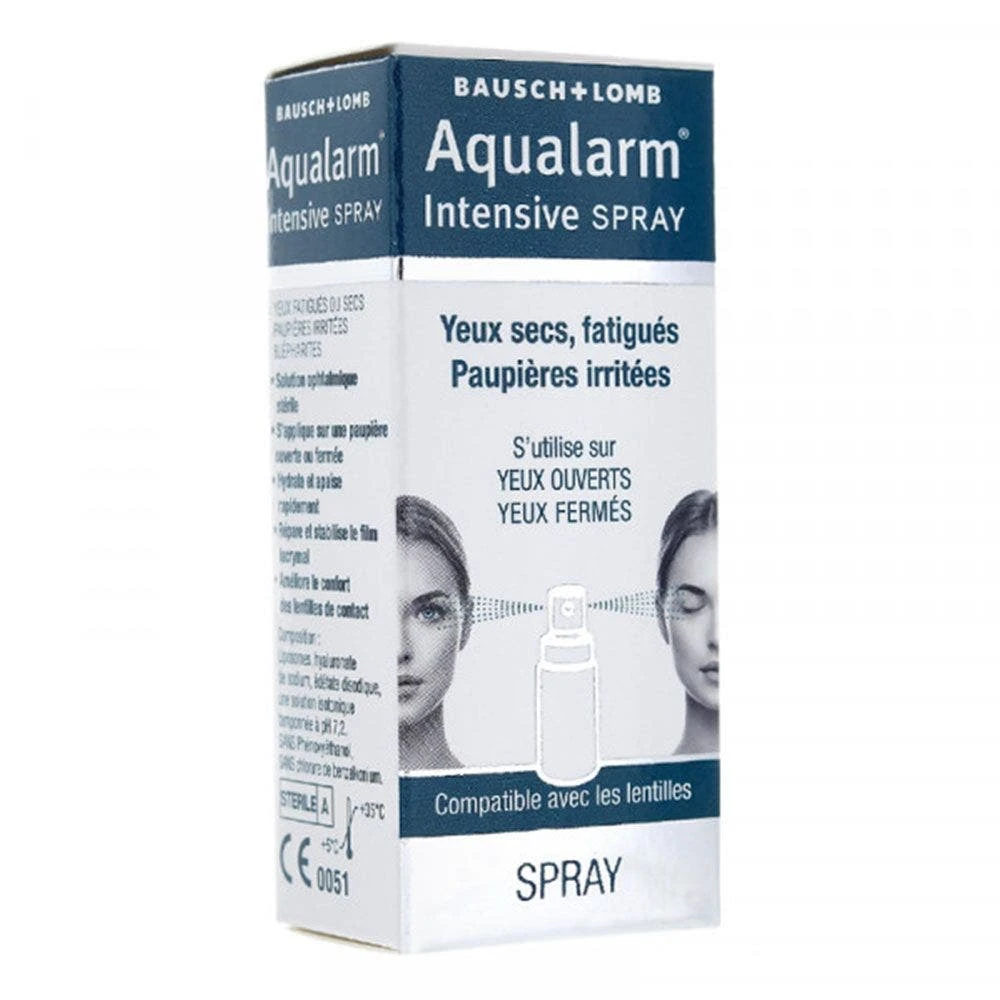 Bausch & Lomb Spray Intensivo Occhi Secchi Affaticamento Palpebre Irritate 10ml Aqualarm Occhi Aperti E Chiusi Bausch&Lomb 2 Bausch & Lomb Spray Intensivo Occhi Secchi Affaticamento Palpebre Irritate 10ml Aqualarm Occhi Aperti E Chiusi Bausch&Lomb - immagine 2