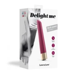 DELIGHT ME - Vibratore Multi-velocità - Viola Love To Love