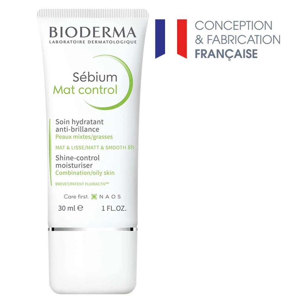 Trattamento Idratante Opacizzante 30ml Mat Control Sebium Peaux Mixtes à Grasses Bioderma 2 Trattamento Idratante Opacizzante 30ml Mat Control Sebium Peaux Mixtes à Grasses Bioderma - immagine 2