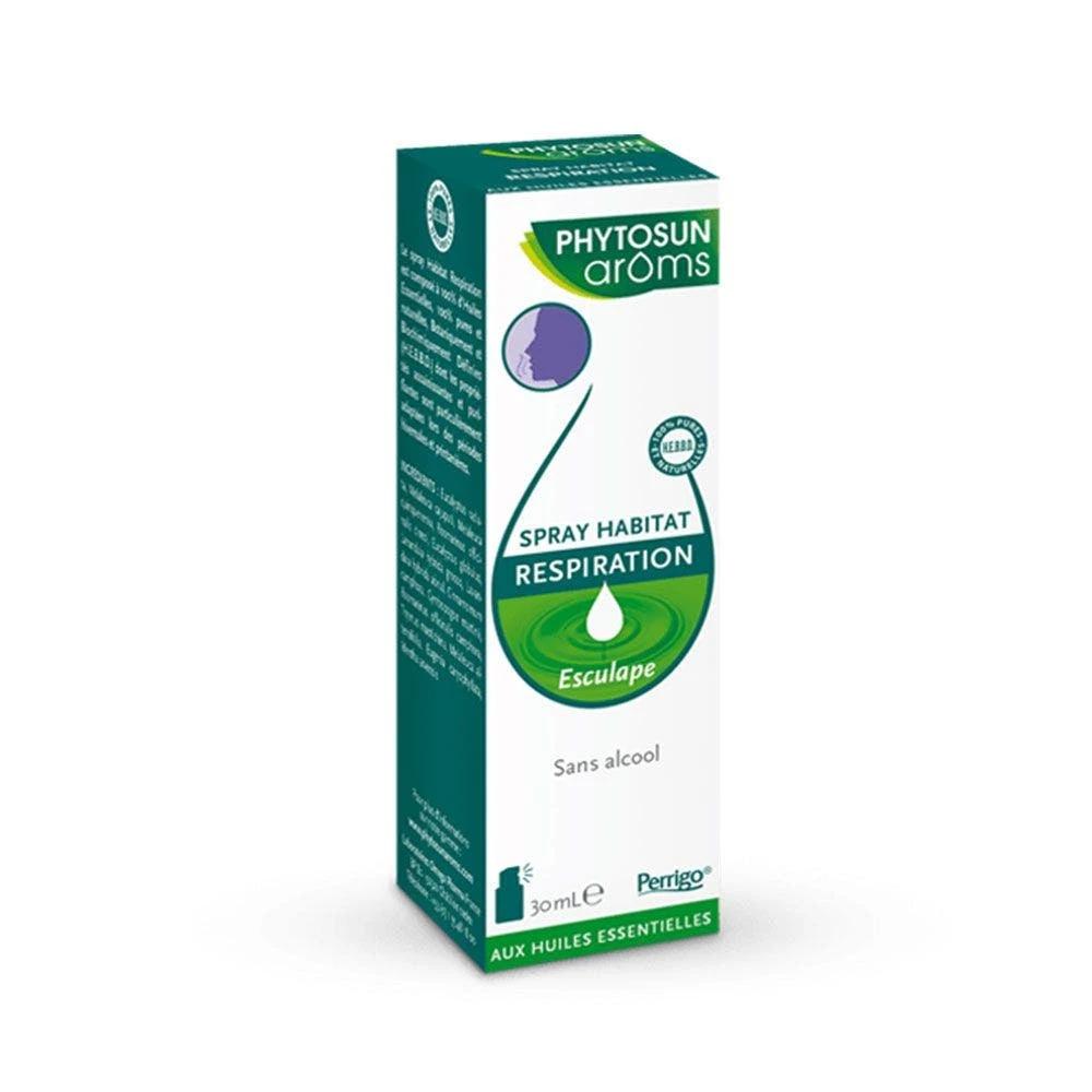 Habitat Respire Spray Esculapio 30 Ml Senza Alcool Phytosun Aroms 1 Habitat Respire Spray Esculapio 30 Ml Senza Alcool Phytosun Aroms
