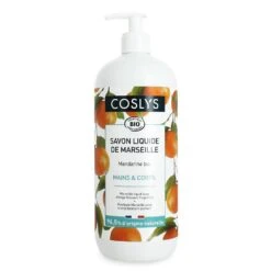 Sapone Liquido Biologico Al Mandarino Di Marsiglia 1L Mani E Corpo Coslys