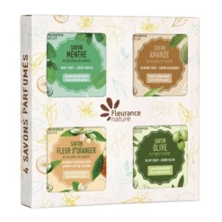 Set Di 4 Saponi Profumati 4x100g Fleurance Nature
