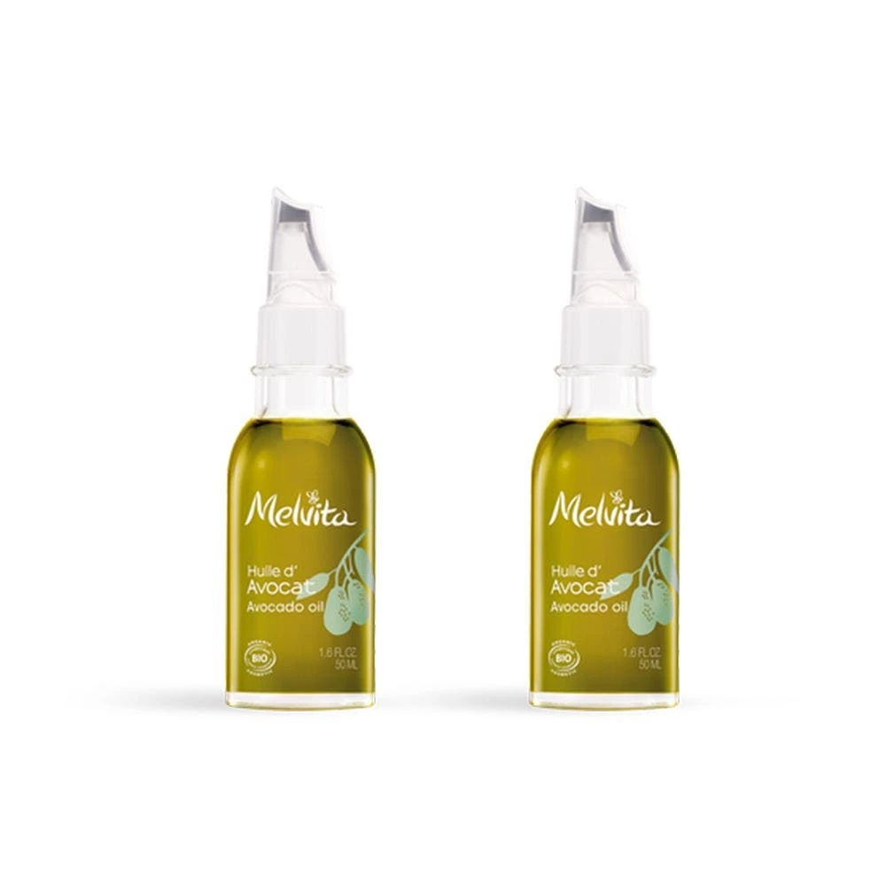 Olio Di Avocado Biologico 2x50ml Melvita 1 Olio Di Avocado Biologico 2x50ml Melvita