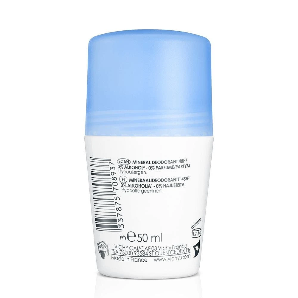 Deodorante Roll-on Tollerabilità Ottimale Minerale 48h 2x50ml Déodorant Pelli Sensibili Vichy 2 Deodorante Roll-on Tollerabilità Ottimale Minerale 48h 2x50ml Déodorant Pelli Sensibili Vichy - immagine 2