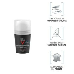 Deodorante Roll-on Antitraspirante 48h Pelli Sensibili 2x50ml Homme Vichy 7 Deodorante Roll-on Antitraspirante 48h Pelli Sensibili 2x50ml Homme Vichy -Corpo Vita Vendite 88970