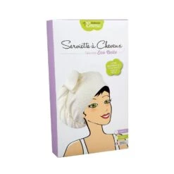 Un Asciugamano Per Capelli Super-assorbente X 1 Les Tendances D'Emma -Corpo Vita Vendite 89436