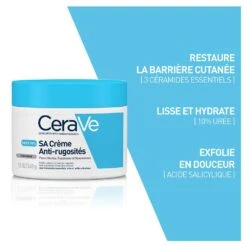 Crema Levigante 10% Urea E Acido Salicilico 340g Body SA Peaux Seches Cerave 12 Crema Levigante 10% Urea E Acido Salicilico 340g Body SA Peaux Seches Cerave -Corpo Vita Vendite 90202
