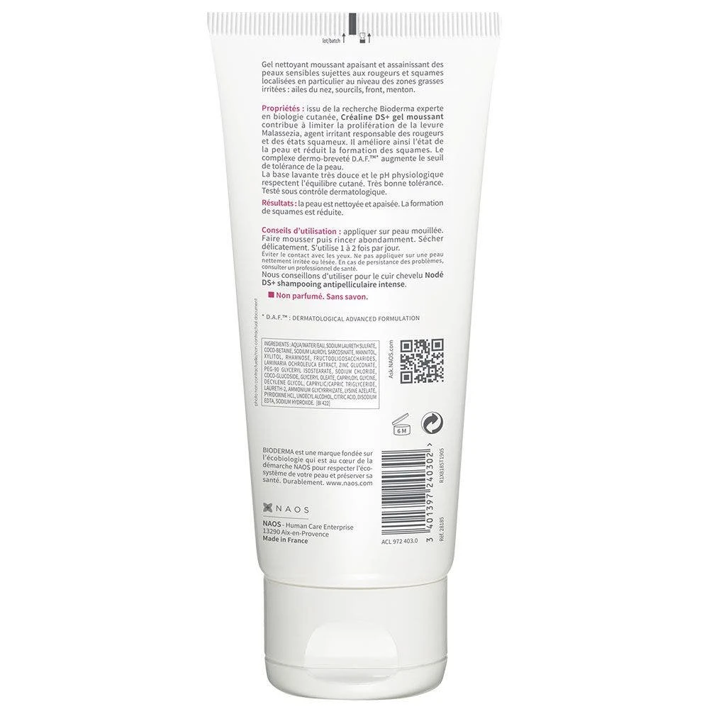 Gel Detergente Lenitivo E Purificante 200ml Crealine Ds+ Bioderma 3 Gel Detergente Lenitivo E Purificante 200ml Crealine Ds+ Bioderma - immagine 3