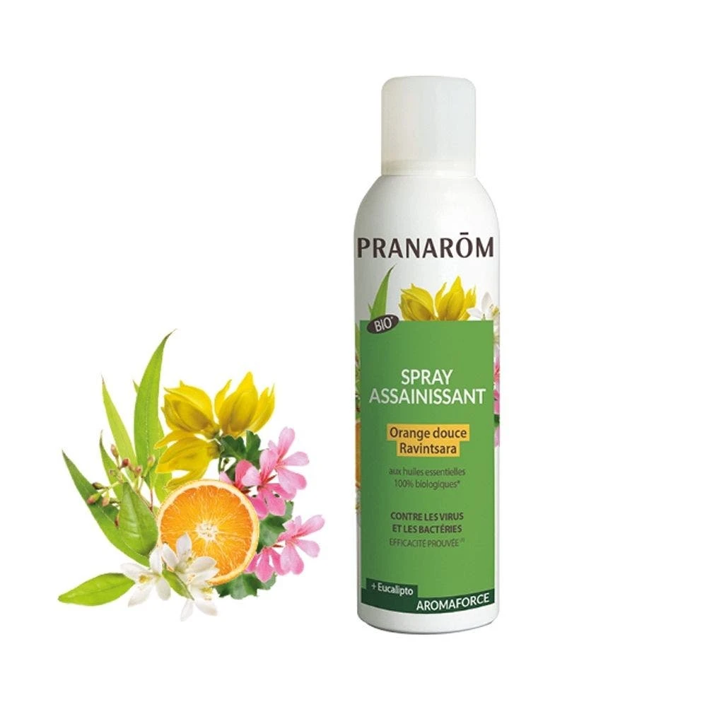 Pranarom Spray Purificante Arancia Dolce - Ravintsara Bio 75ml Aromaforce Pranarôm 1 Pranarom Spray Purificante Arancia Dolce - Ravintsara Bio 75ml Aromaforce Pranarôm