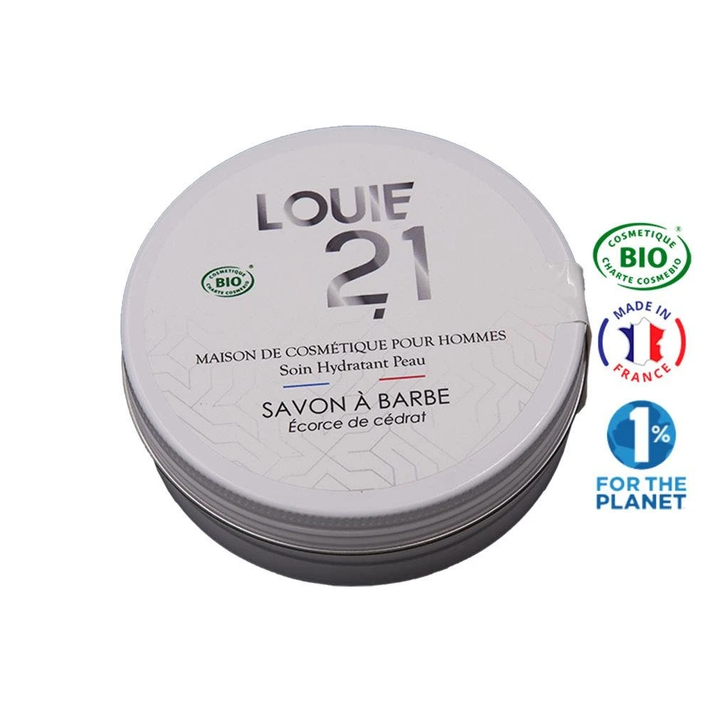 Sapone Da Barba Biologico 100g Louie21 2 Sapone Da Barba Biologico 100g Louie21 - immagine 2