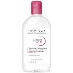 Soluzione Micellare Senza Profumo Crealine H2O TS 500ml Crealine Peaux Très Sèches Bioderma