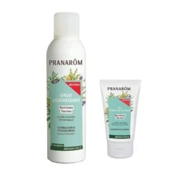 Pranarom Ravintsara E Tea Tree Spray Purificante 150 Ml + Gel Idroalcolico Gratuito Aromaforce Pranarôm