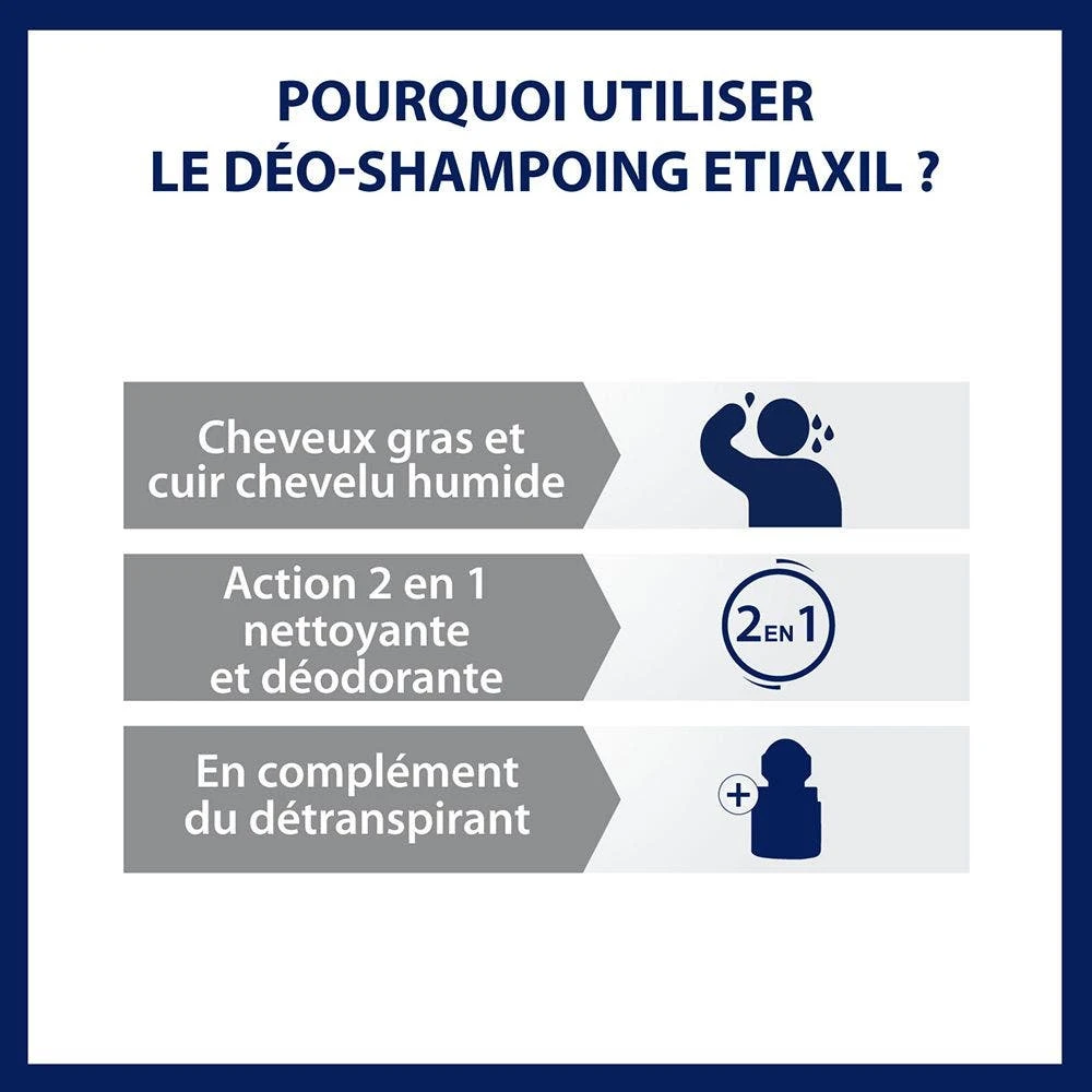 Deo-shampoo Sudorazione Eccessiva 150 Ml Soin Douche Pelle Sensibile Etiaxil 5 Deo-shampoo Sudorazione Eccessiva 150 Ml Soin Douche Pelle Sensibile Etiaxil - immagine 5