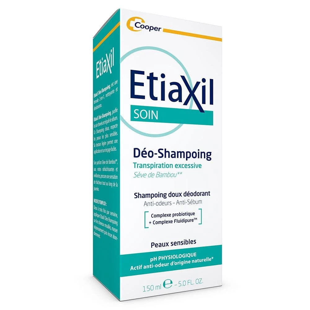 Deo-shampoo Sudorazione Eccessiva 150 Ml Soin Douche Pelle Sensibile Etiaxil 1 Deo-shampoo Sudorazione Eccessiva 150 Ml Soin Douche Pelle Sensibile Etiaxil