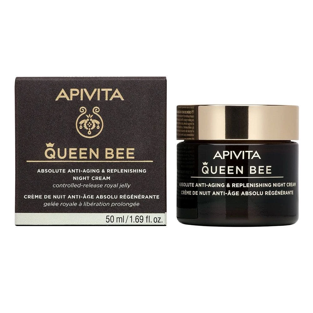 Crema Notte Rigenerante Antietà Absolute 50ml Queen Bee Apivita 2 Crema Notte Rigenerante Antietà Absolute 50ml Queen Bee Apivita - immagine 2